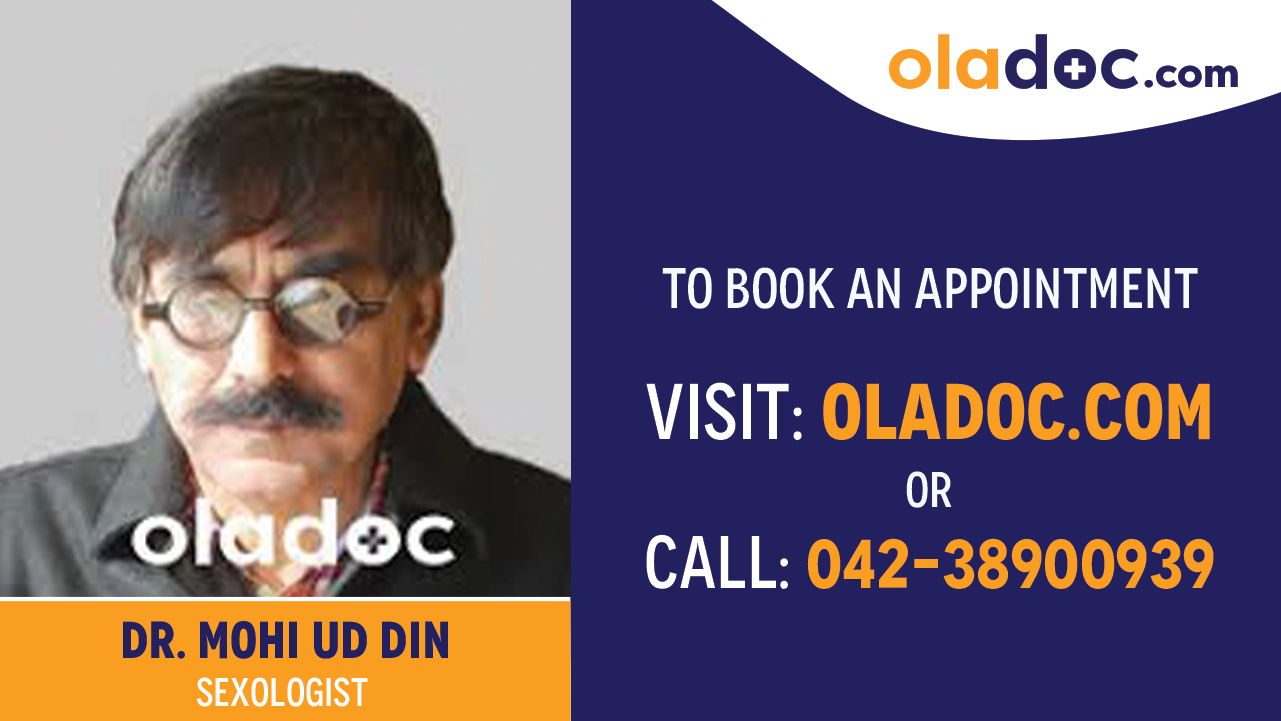 Book appointment with Dr. Mohi Ud Din-best Sexologist Lahore